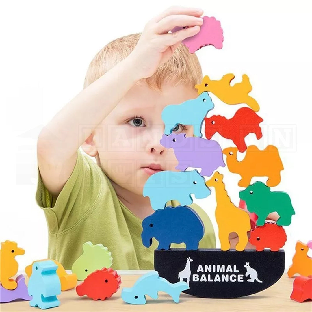 Animal Balance™ Wooden Balance game-Educational Toys-Hands-On Toys
