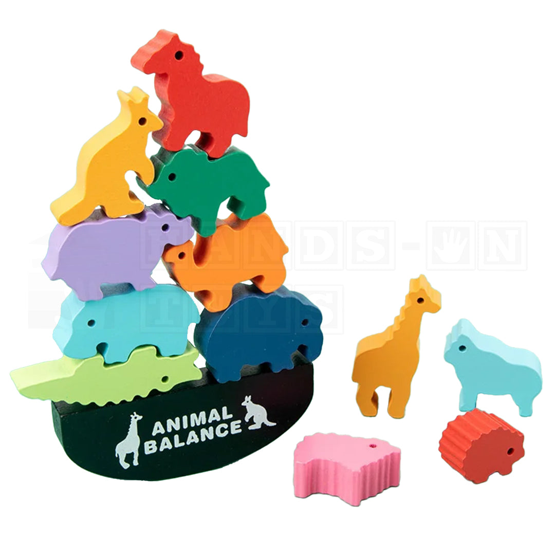 Animal Balance™ Wooden Balance game-Educational Toys-Hands-On Toys