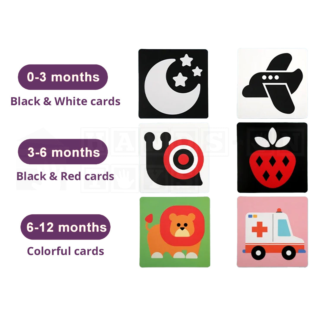 BabyCards™ Baby Visual Stimulation Cards  Sensory Toys.