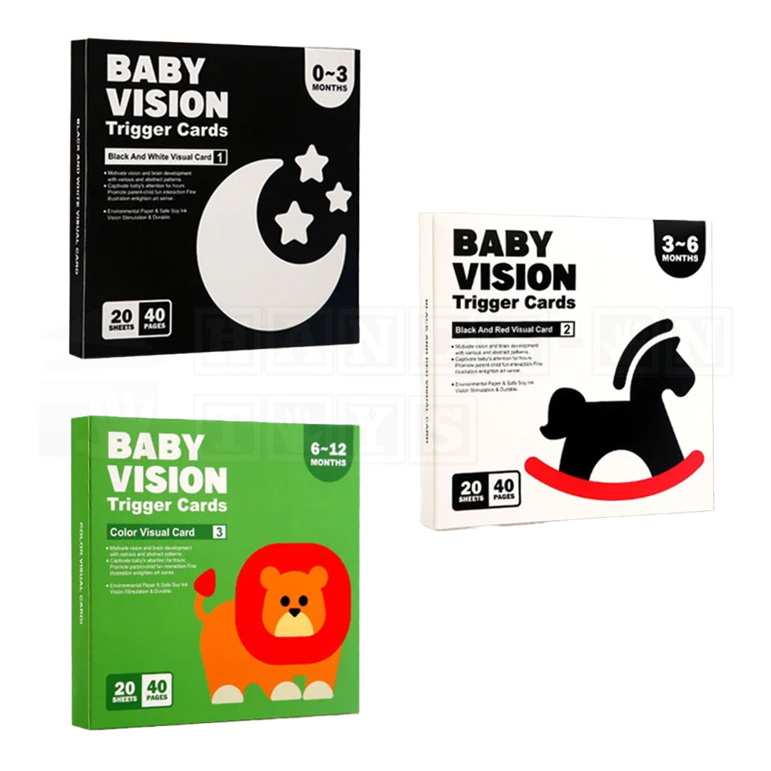 BabyCards™ Baby Visual Stimulation Cards  Sensory Toys.