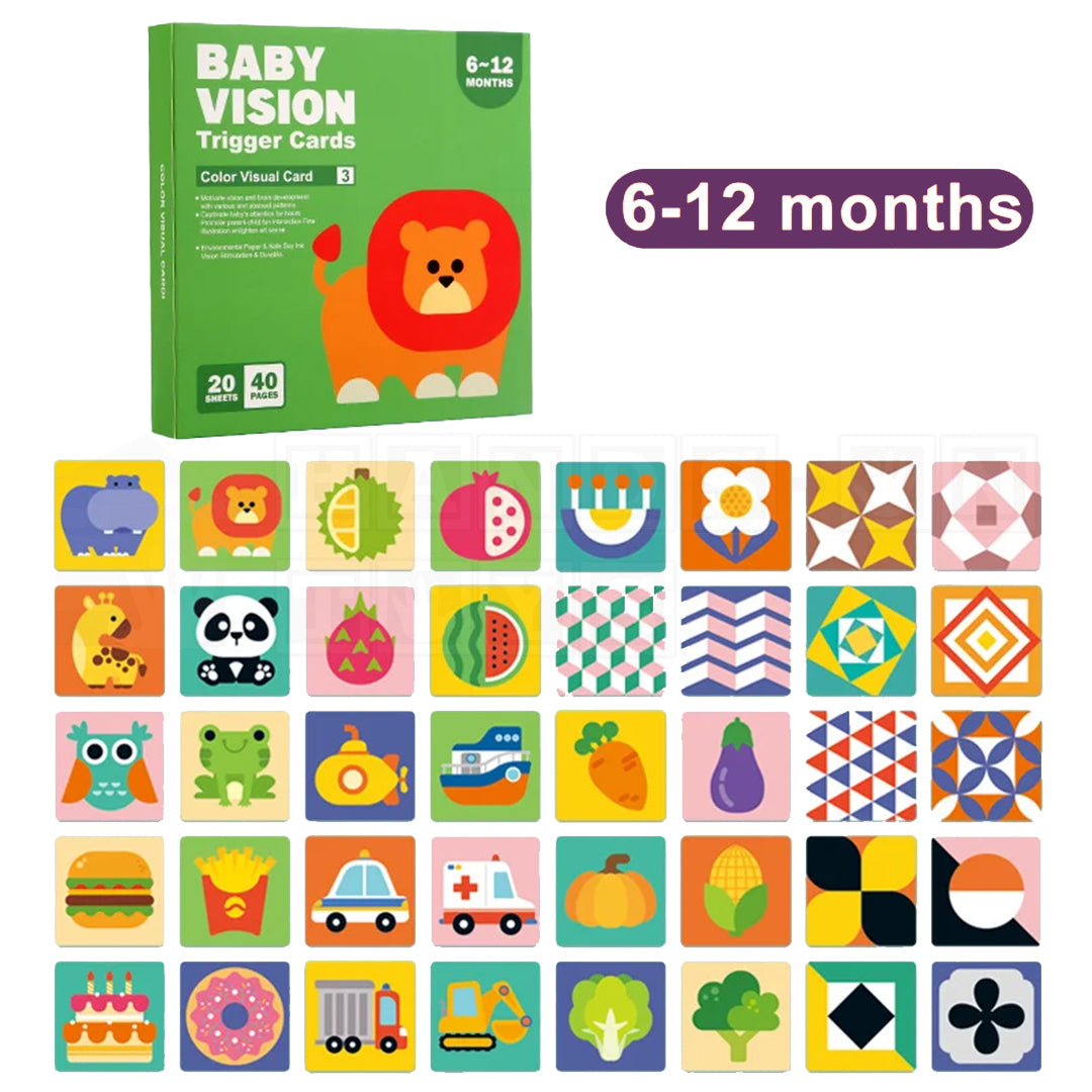 BabyCards™ Baby Visual Stimulation Cards  Sensory Toys.