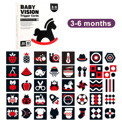 BabyCards™ Baby Visual Stimulation Cards  Sensory Toys.