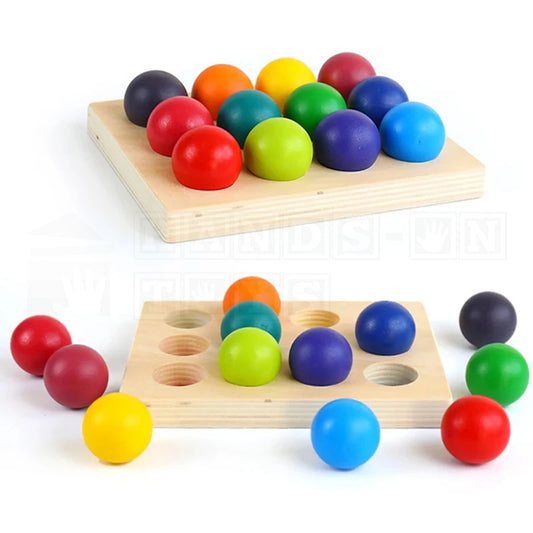 ColorPlate™ Wooden Color Sorting Set!