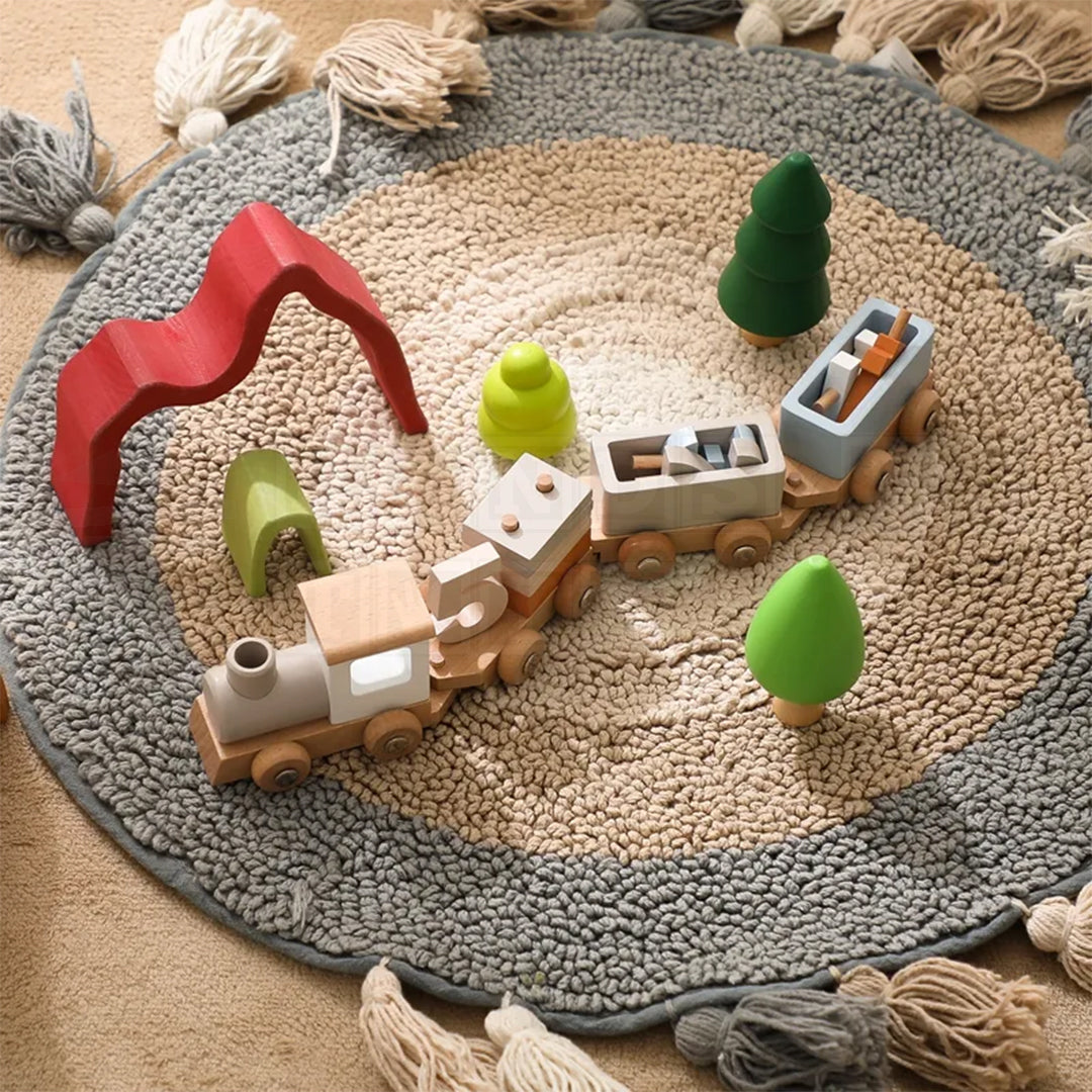NumberTrain™ Wooden Train With Numbers-Educational Toys-Hands-On Toys