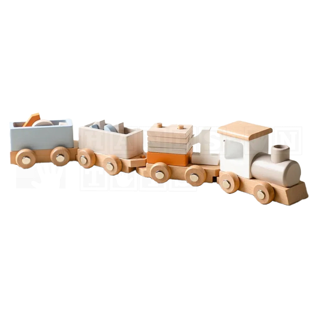 NumberTrain™ Wooden Train With Numbers