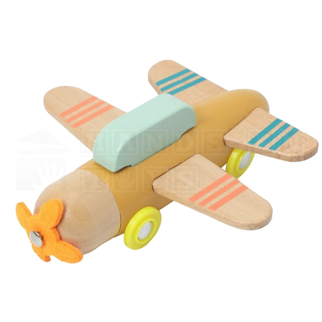TimberJet™ Wooden Plane-Sensory Toys-Hands-On Toys