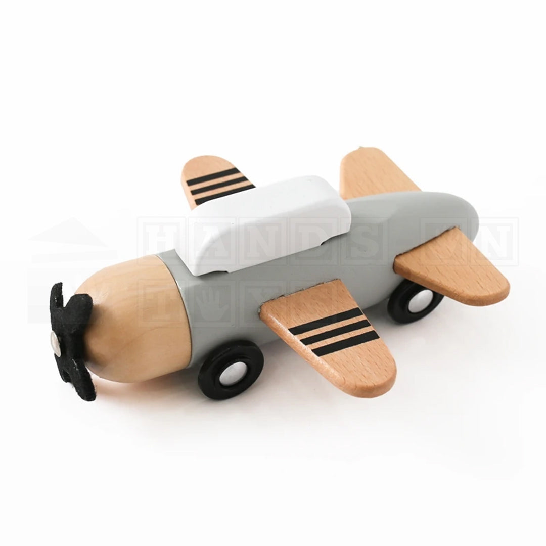 TimberJet™ Wooden Plane-Sensory Toys-Hands-On Toys