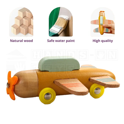 TimberJet™ Wooden Plane