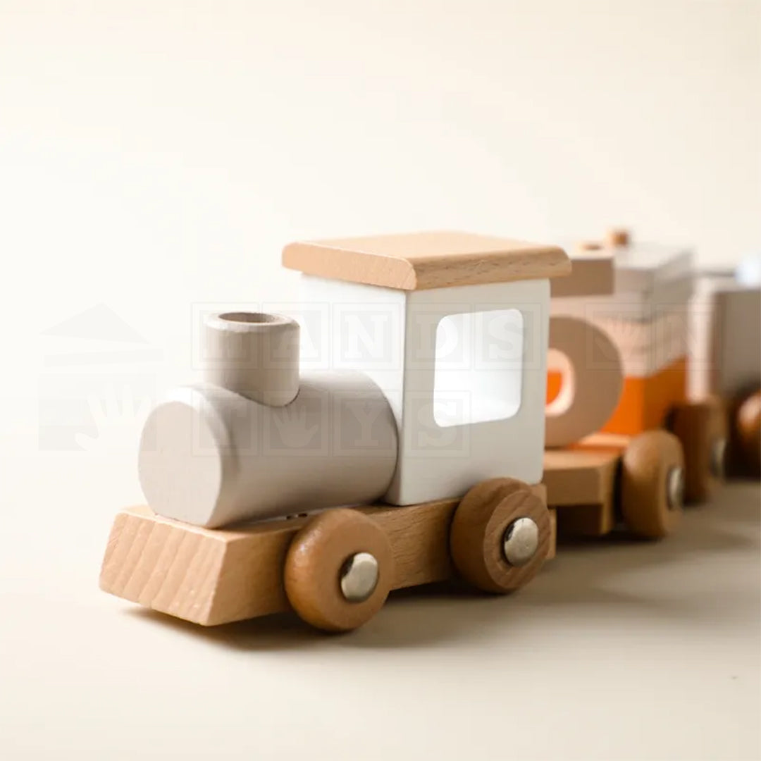 NumberTrain™ Wooden Train With Numbers-Educational Toys-Hands-On Toys