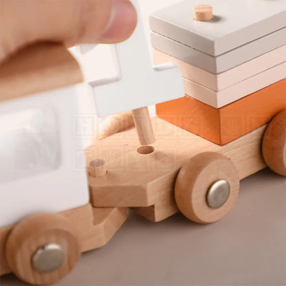 NumberTrain™ Wooden Train With Numbers