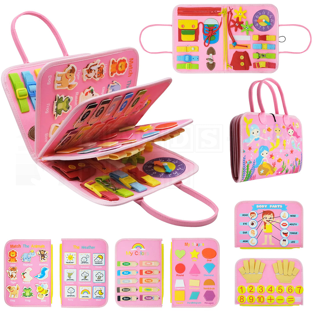 WonderCase™ Hands-On Busy Boards-Practical Life Toys-Hands-On Toys
