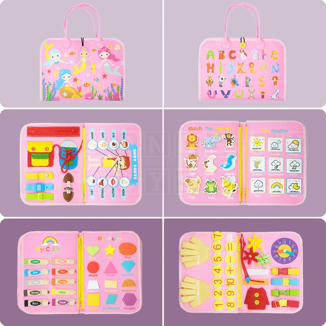 WonderCase™ Hands-On Busy Boards-Practical Life Toys-Hands-On Toys