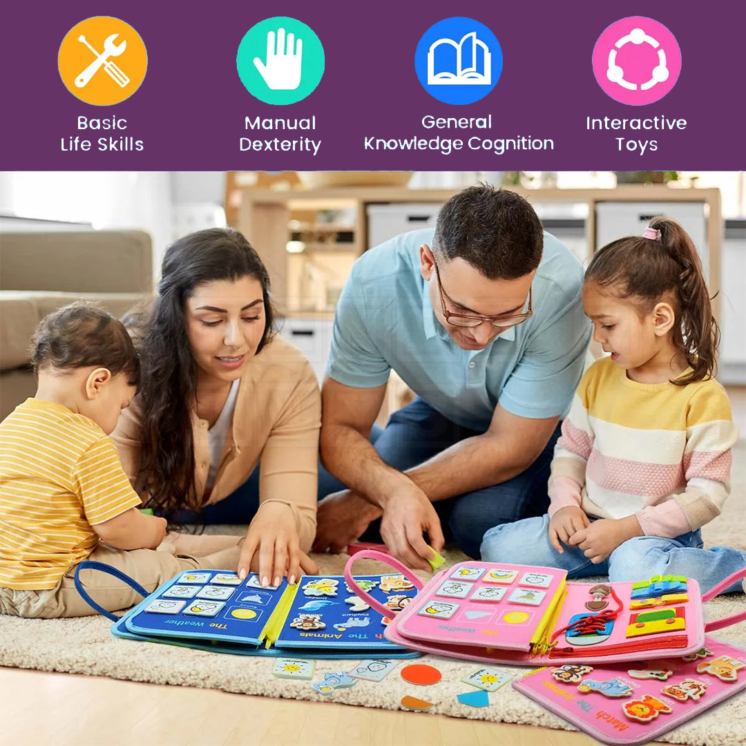 WonderCase™ Hands-On Busy Boards-Practical Life Toys-Hands-On Toys