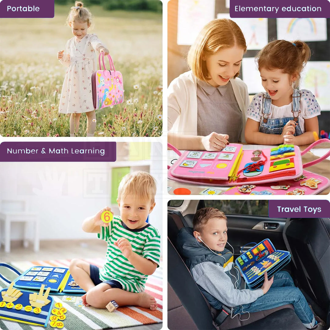 WonderCase™ Hands-On Busy Boards-Practical Life Toys-Hands-On Toys