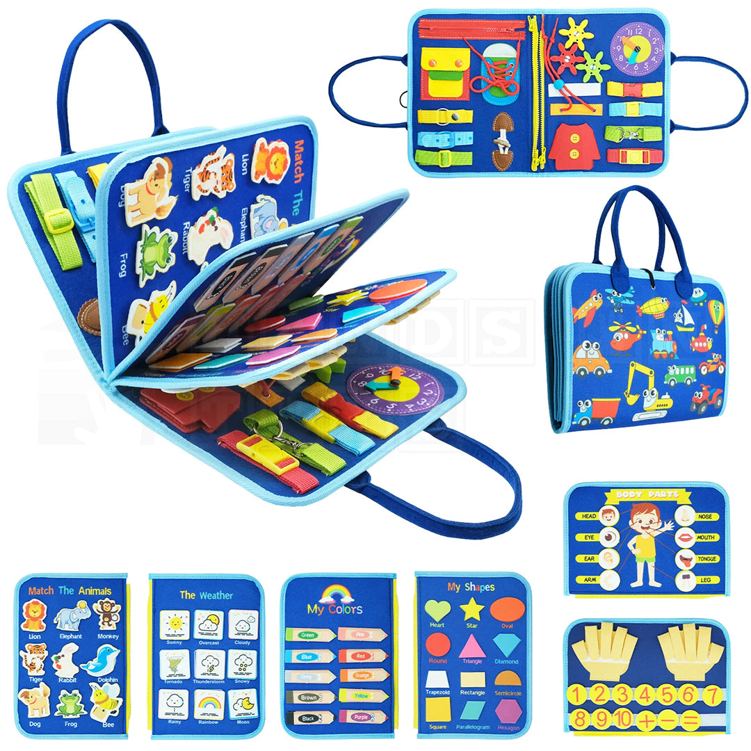 WonderCase™ Hands-On Busy Boards-Practical Life Toys-Hands-On Toys