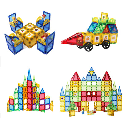 Romboss™ Magnetic Tiles  Educational Toys.