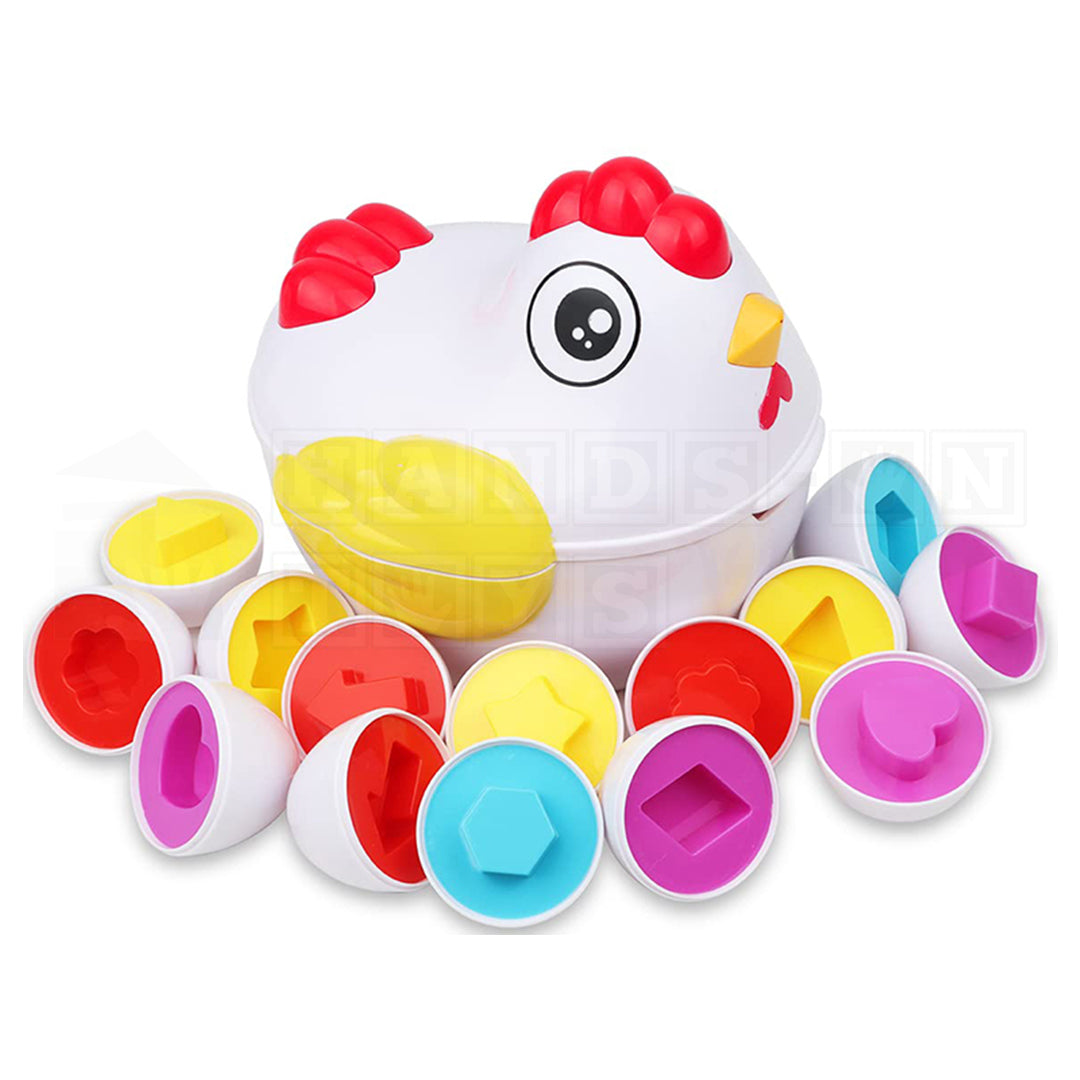EggLogic™ Montessori Geometric Eggs-Educational Toys-Hands-On Toys