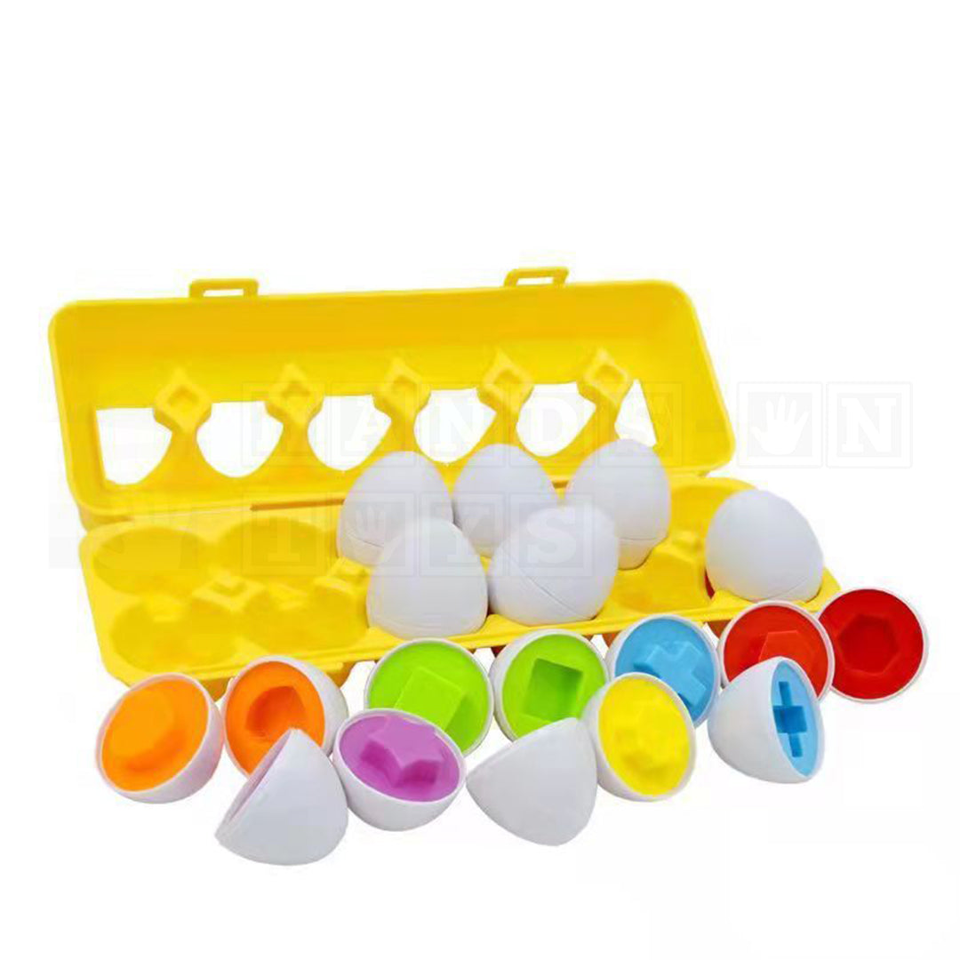 EggLogic™ Montessori Geometric Eggs-Educational Toys-Hands-On Toys