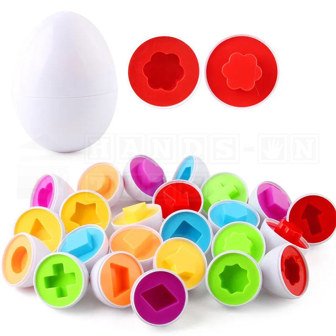 EggLogic™ Montessori Geometric Eggs  Educational Toys.