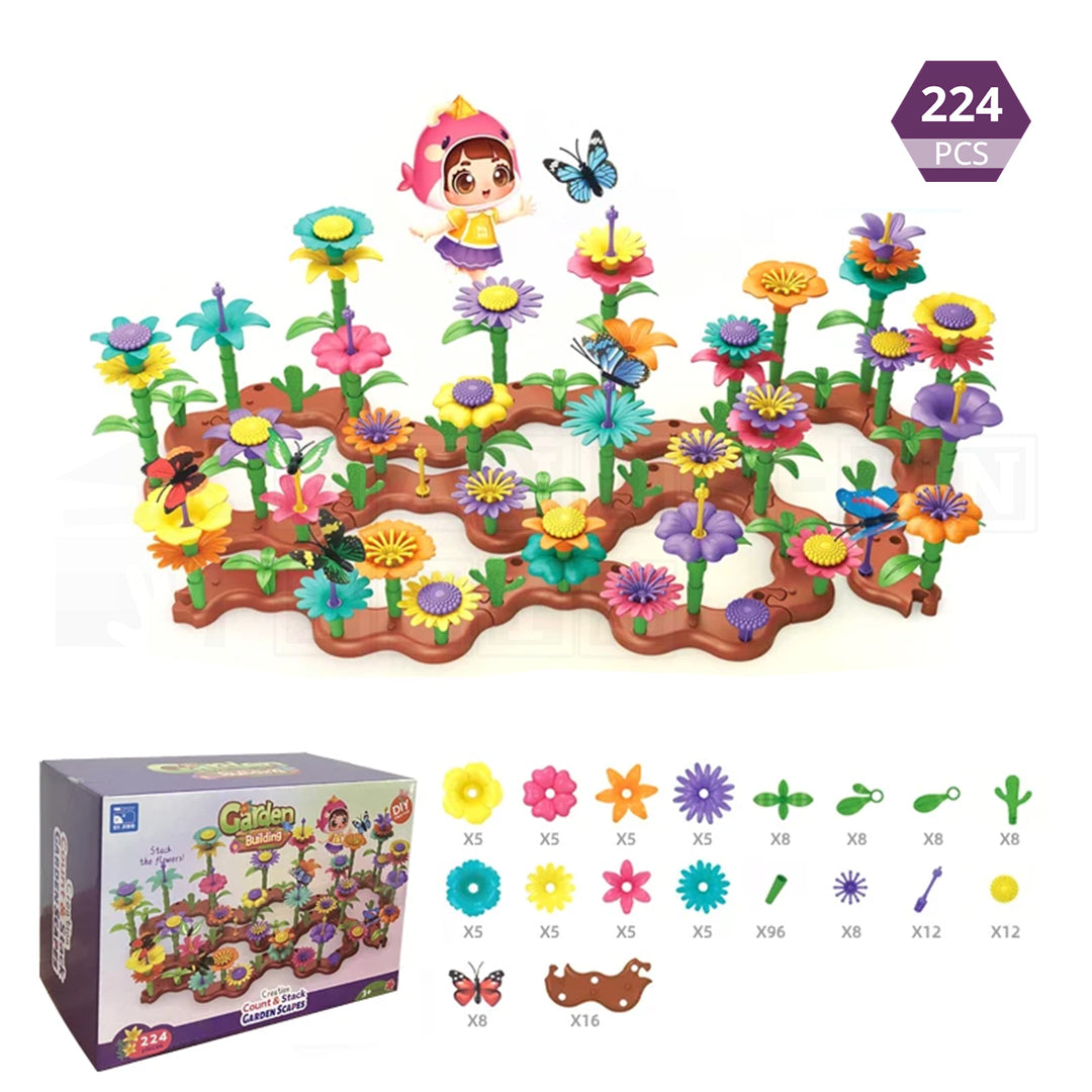 Gardeno™ Flower Garden Creation Kit-Puzzles-Hands-On Toys
