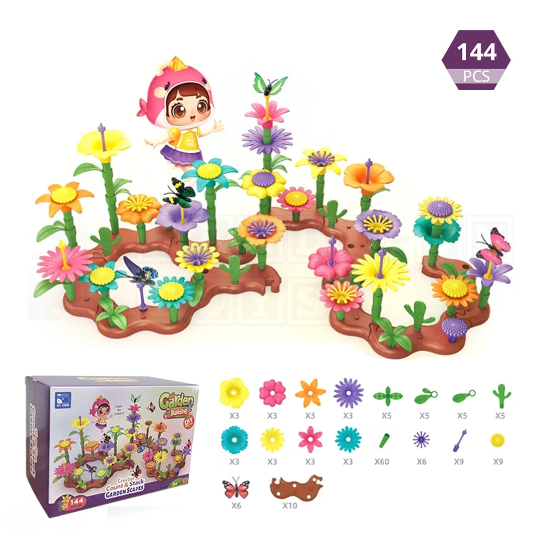 Gardeno™ Flower Garden Creation Kit-Puzzles-Hands-On Toys