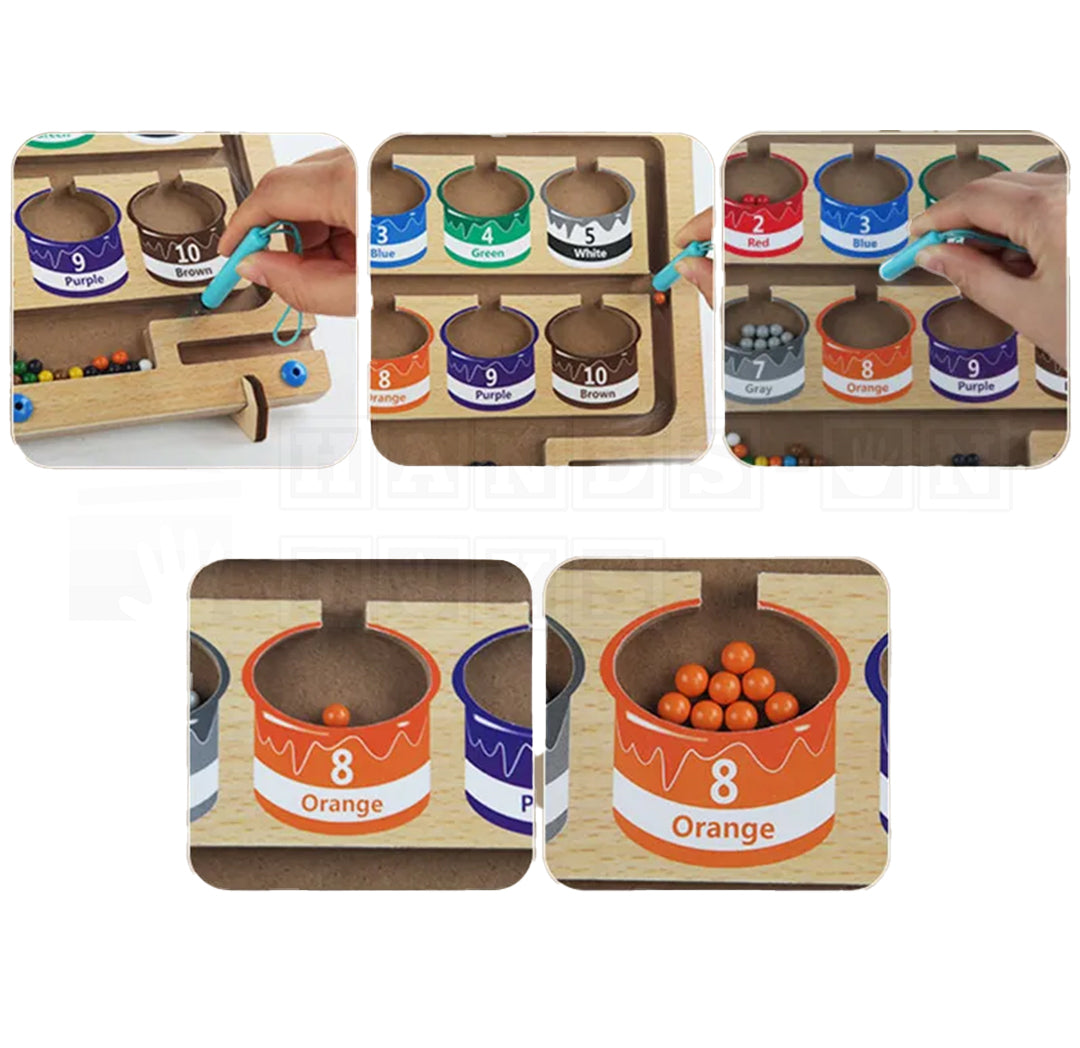 RainbowRoute™ Magnetic Sorting Table-Sensory Toys-Hands-On Toys