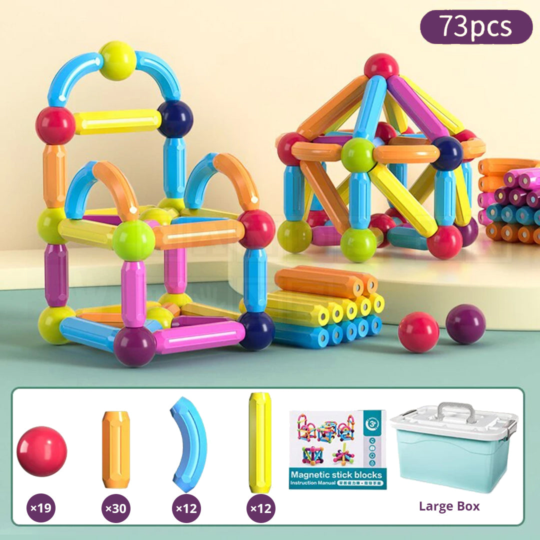 Constructo™ Magnetic Construction Set-Educational Toys-Hands-On Toys
