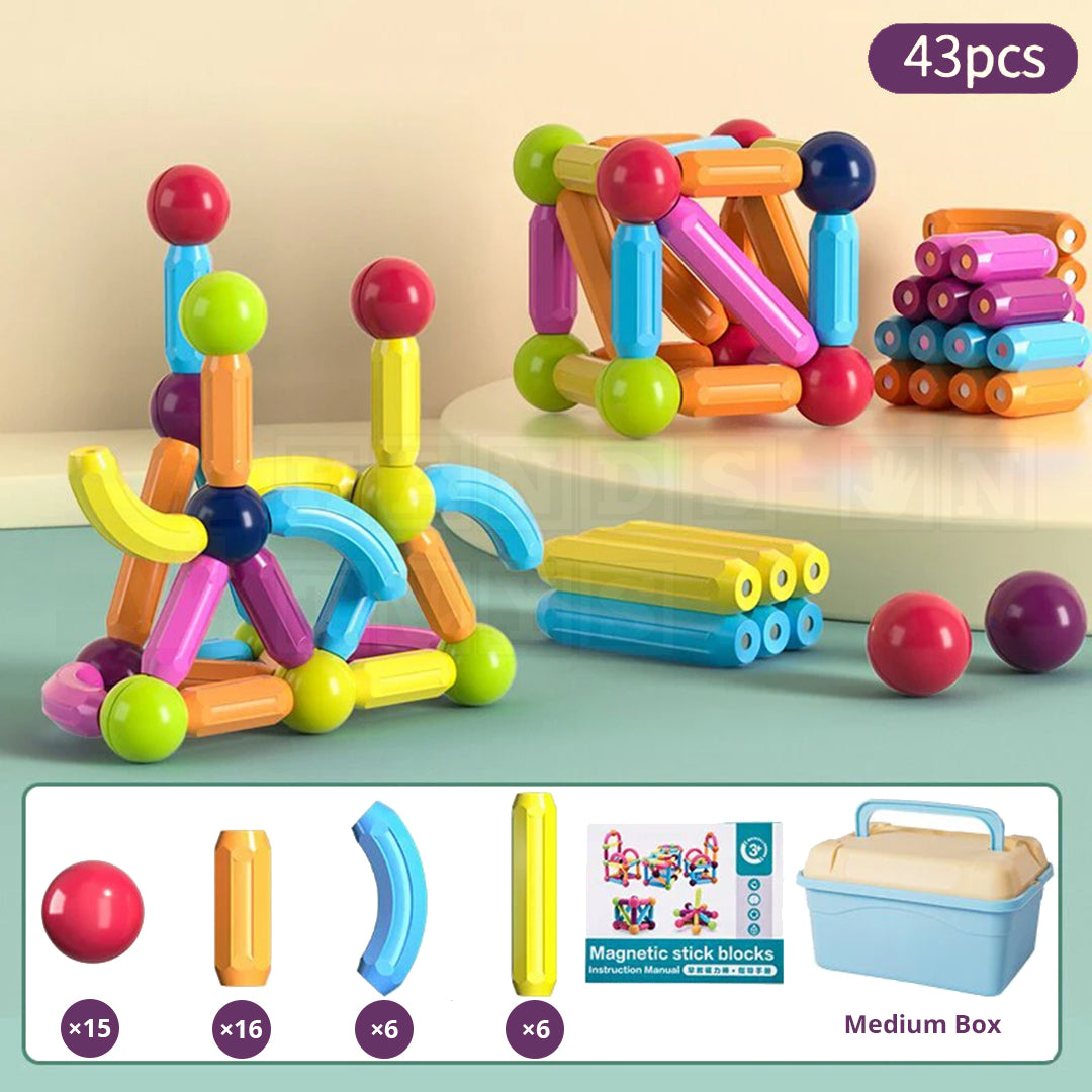 Constructo™ Magnetic Construction Set-Educational Toys-Hands-On Toys