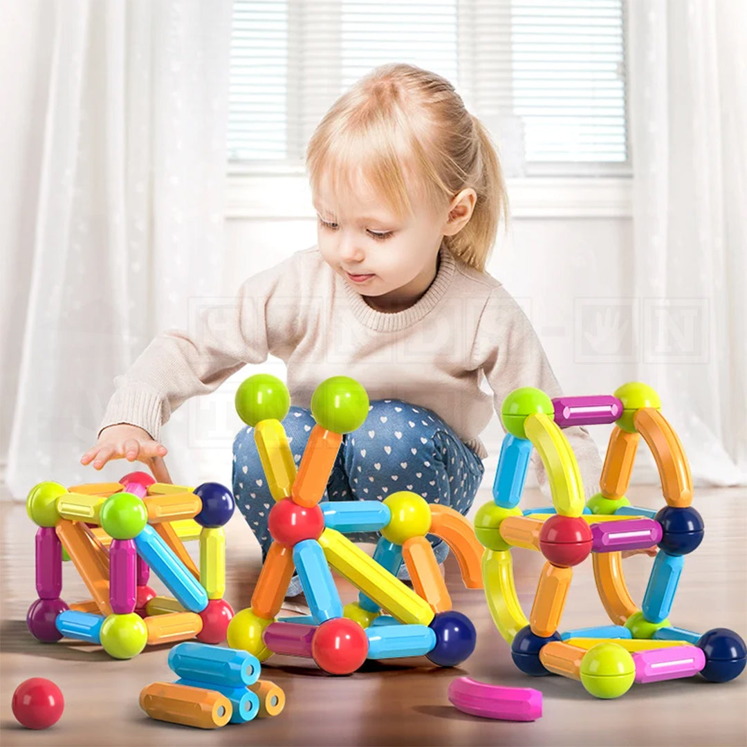 Constructo™ Magnetic Construction Set-Educational Toys-Hands-On Toys