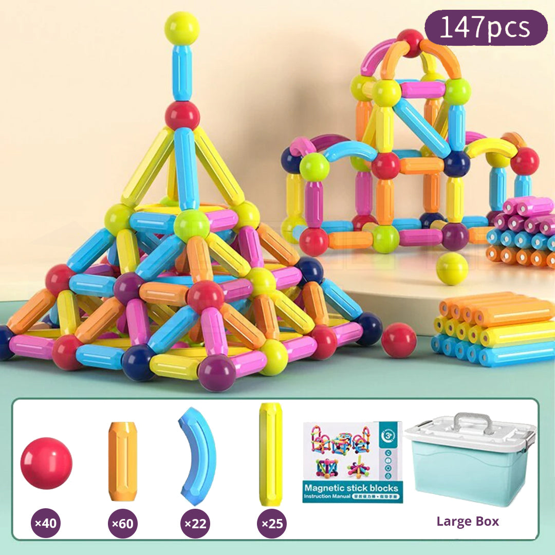 Constructo™ Magnetic Construction Set-Educational Toys-Hands-On Toys
