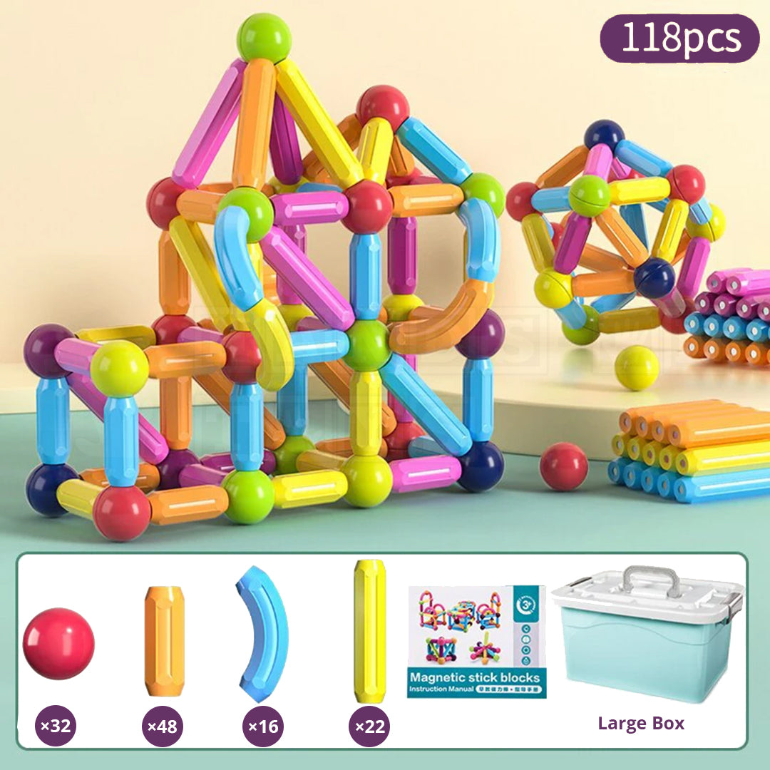 Constructo™ Magnetic Construction Set-Educational Toys-Hands-On Toys