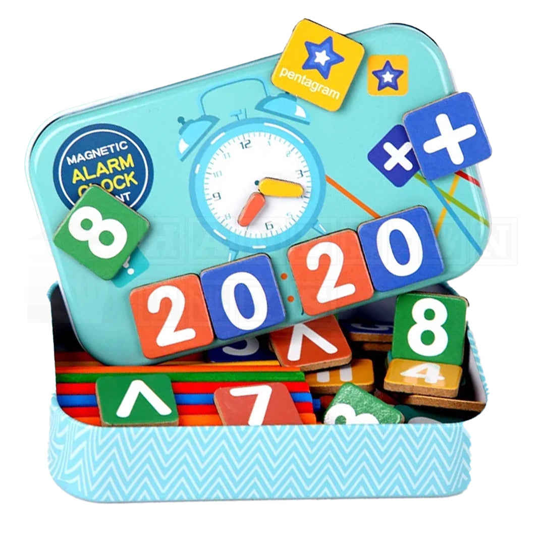 TimeWise™ Magnetic Counting Clock  Math Toys.