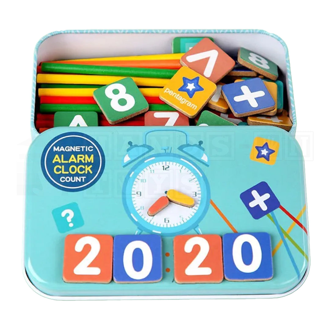 TimeWise™ Magnetic Counting Clock  Math Toys.