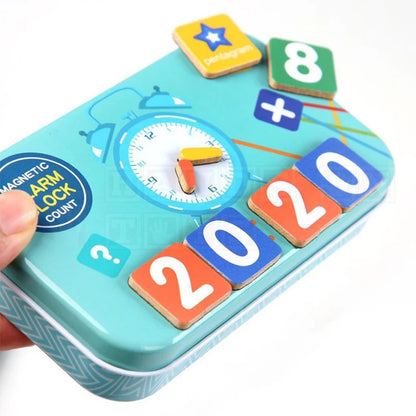 TimeWise™ Magnetic Counting Clock  Math Toys.