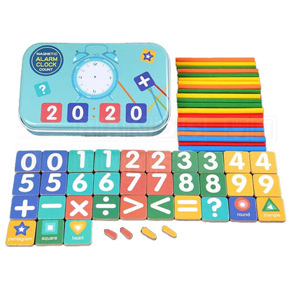 TimeWise™ Magnetic Counting Clock  Math Toys.