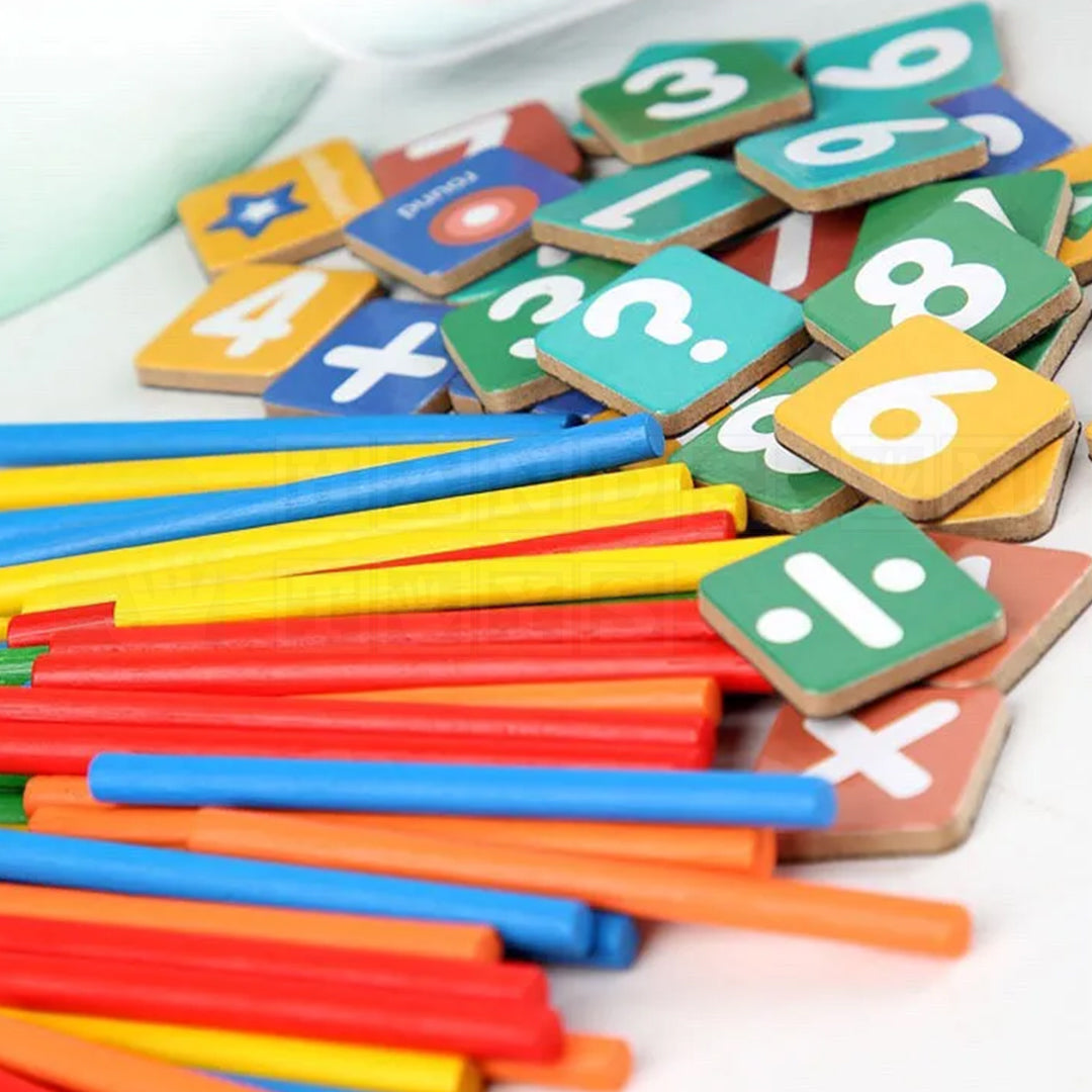 TimeWise™ Magnetic Counting Clock  Math Toys.