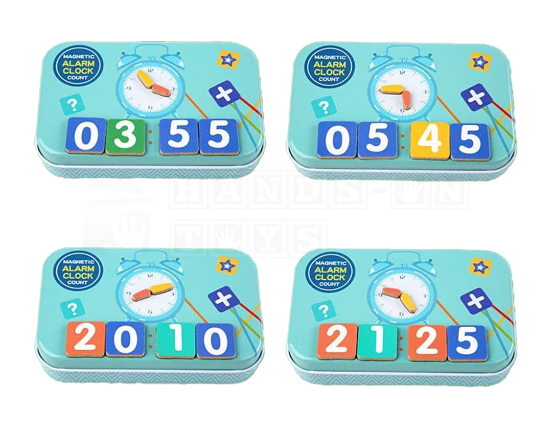 TimeWise™ Magnetic Counting Clock  Math Toys.