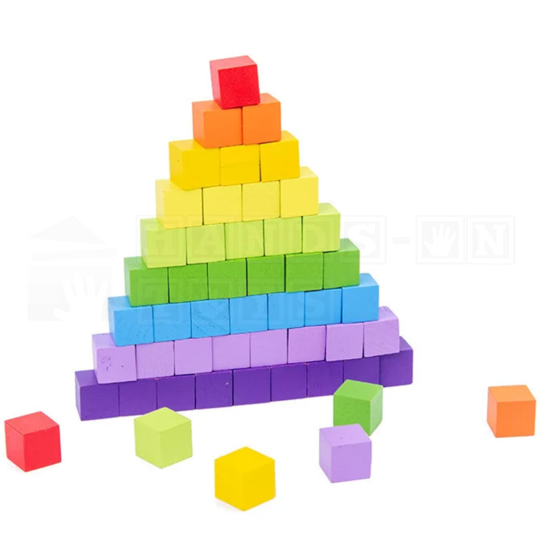 MultiCubes™ Wooden Multiplication Table-Math Toys-Hands-On Toys