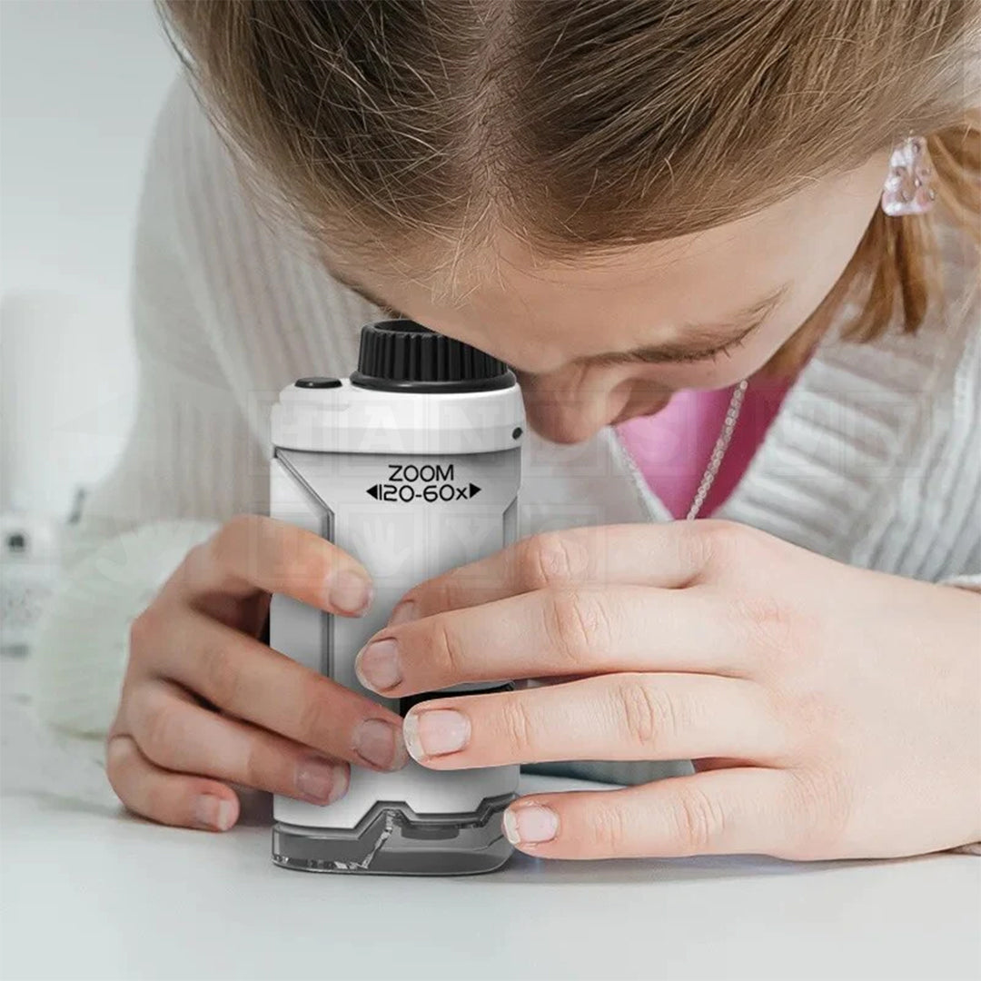 Pocket Microscope-Cultural and Science Toys-Hands-On Toys