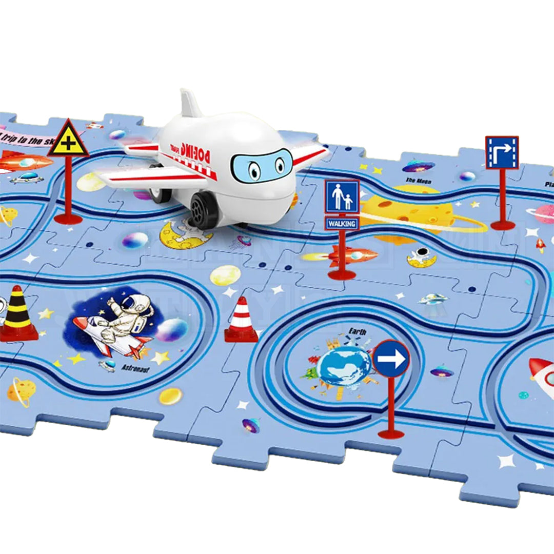 PuzzleRide™ Puzzle Track Set-Puzzles-Hands-On Toys