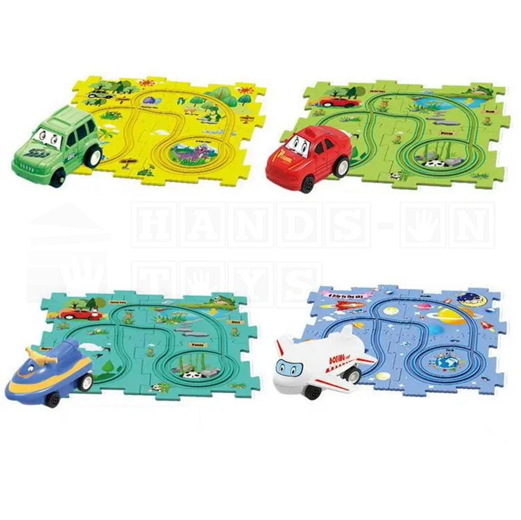 PuzzleRide™ Puzzle Track Set-Puzzles-Hands-On Toys