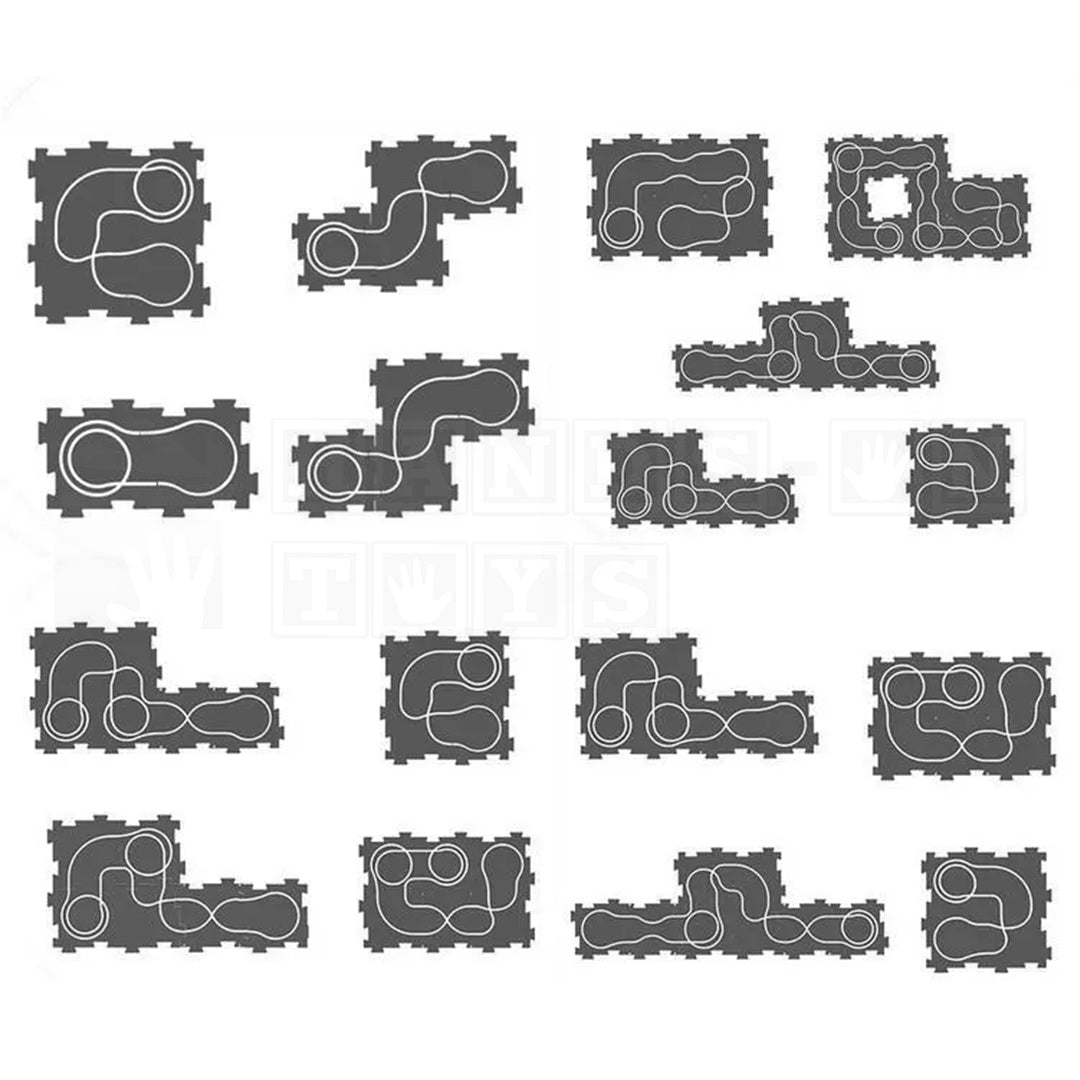 PuzzleRide™ Puzzle Track Set-Puzzles-Hands-On Toys