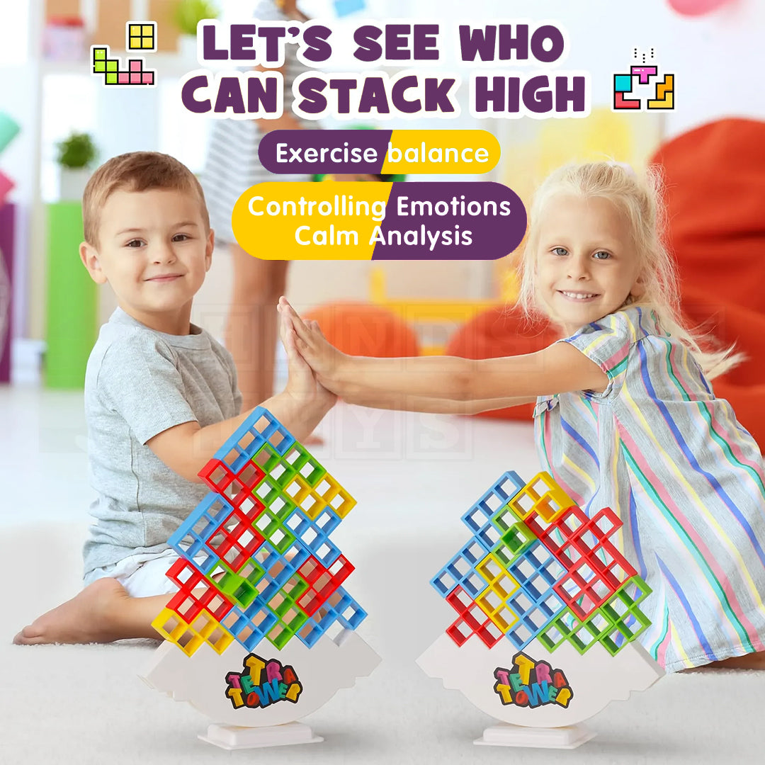Tetra Tower™ Balance Game-Educational Toys-Hands-On Toys