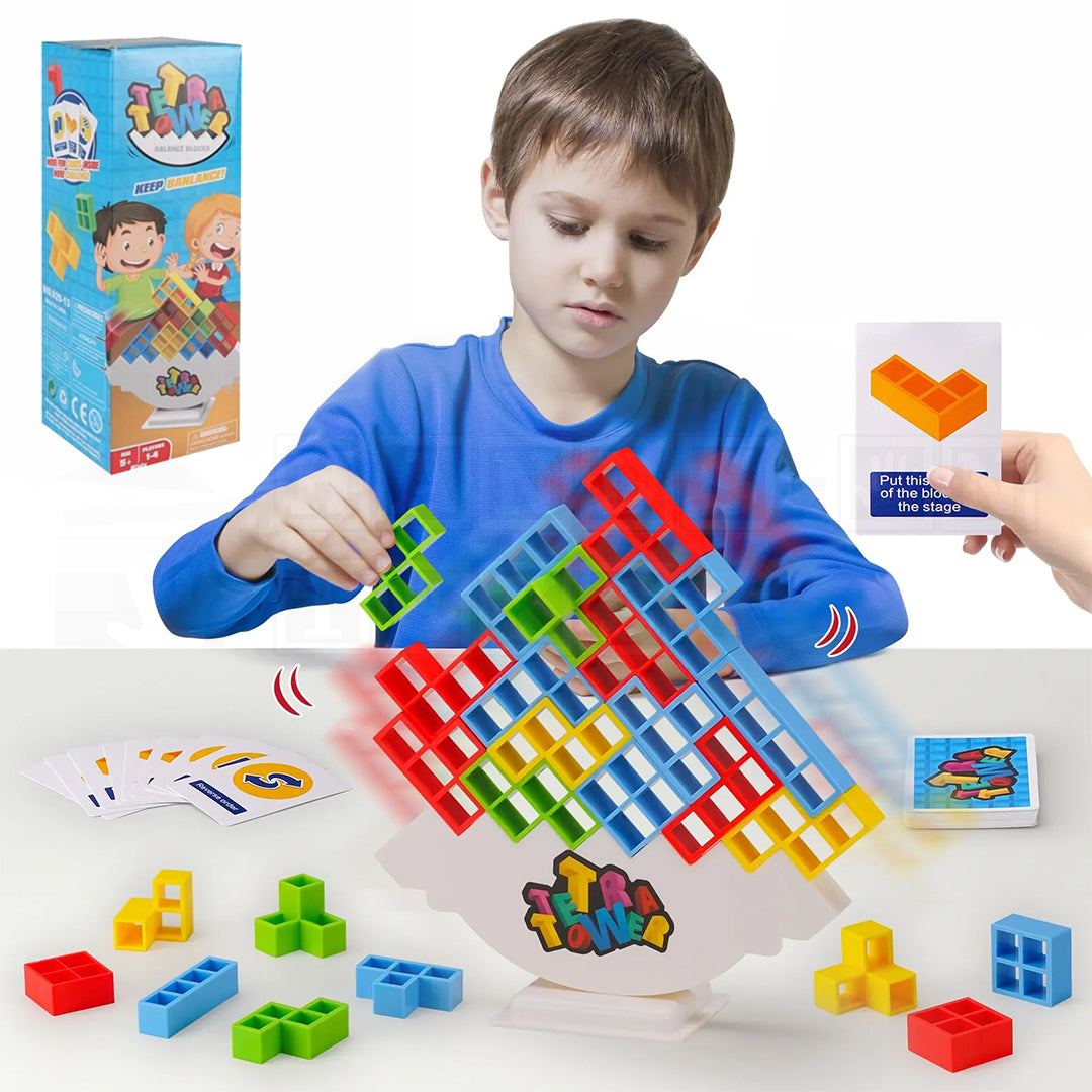Tetra Tower™ Balance Game-Educational Toys-Hands-On Toys