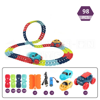 FlexTrack™ Dynamic Racing Track  Educational Toys.