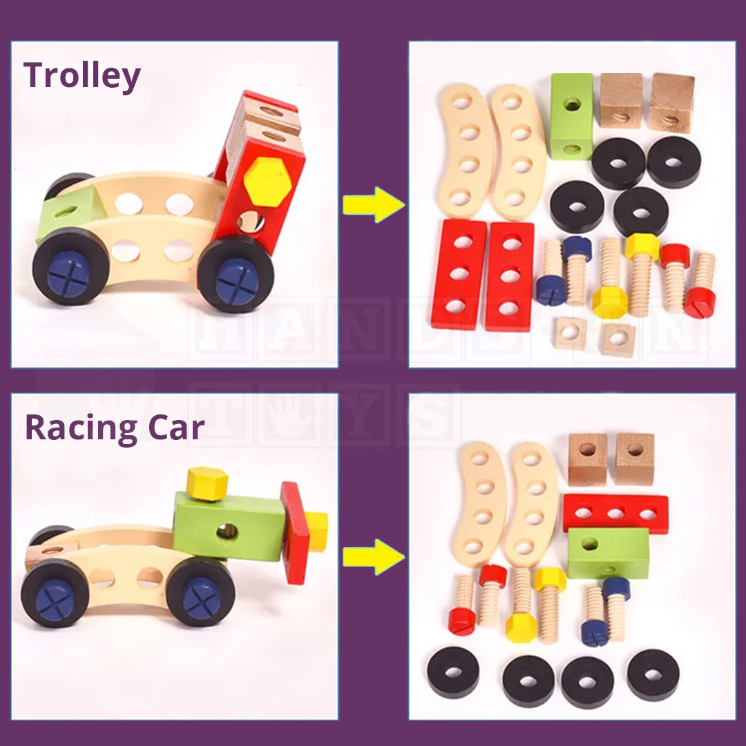 WoodWorx Set™ Wooden Assembly Set-Practical Life Toys-Hands-On Toys