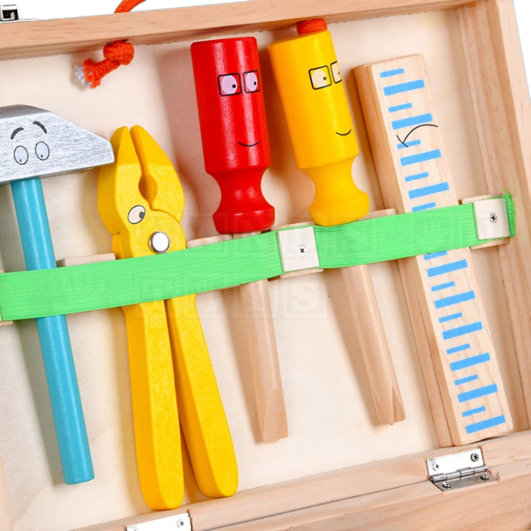 WoodWorx Toolbox™ Wooden Assembly Toolbox-Practical Life Toys-Hands-On Toys