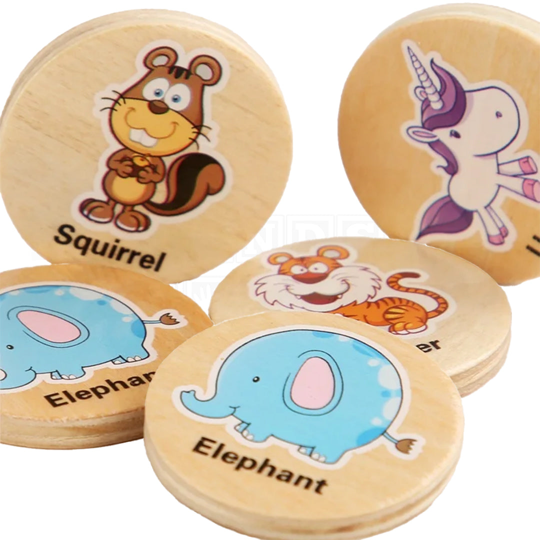 RememberMatch™ Wooden Memory Game  Language Toys.