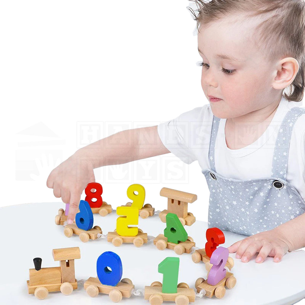 DigiTrain™ Wooden Number Express-Educational Toys-Hands-On Toys
