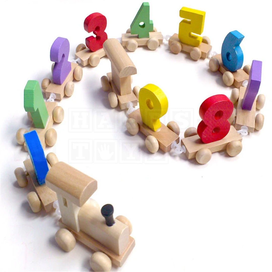 DigiTrain™ Wooden Number Express-Educational Toys-Hands-On Toys